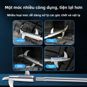 MONLEYTA | Dụng cụ vệ sinh lốp xe đa năng Dụng cụ vệ sinh đá cho xe hơi Dụng cụ vệ sinh phổ thông dành cho mọi loại xe
