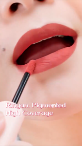 HANASUI Long Lasting Lip Cream Series Boba MattedorableTintdorable Lip Tint Lip Stain Matcha Latte