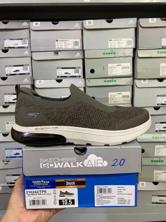 Sepatu Pria Sepatu Slip On Pria Skechers Go Walk Air Exceed