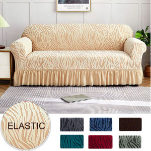 Thick Cationic Skirt Sofa Cover Single Double Three Four -Seater Elastic All-inclusive Dustproof Sofa Cover for L Shape