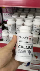 [HÀNG CTY] Ostrovit Vitamin D3+K2 Calcium - Viên Uống Giúp Tăng Hấp Thu Canxi D3 K2 Hỗ Trợ Xương Khớp Chắc Khoẻ Tăng Đề Kháng