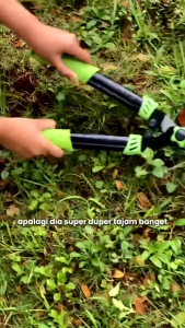 Gunting Rumput Taman Gunting tanaman gunting pangkas daun rumput dahan ranting Pegangan Karet