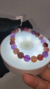 (SG Seller Ready Stocks) High Grade Natural Super Eight Quartz Bracelet 9mm+