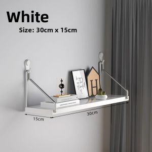 Drill-Free Wall Mounted Shelf Storage