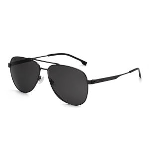 Hugo Boss | Polarized Sunglasses Men Double Bridge Pilot Style