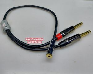 Dây chuyển Tai Nghe 6.5mm (đực ) ra 3.5mm (cái )