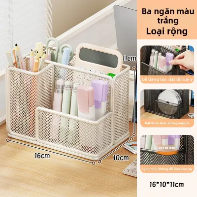 evesigar | Tổ Chức Bàn Đa Năng Kim Loại Đựng Bút