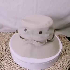 Outdoor Sun Hat - Wide Brim Waterproof Bucket Hat Fishing Beach & Travel (Windproof,Quick-Dry)