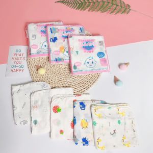 Set 10 khăn sữa sợi tre bamboo 2 Lớp Xuất Nhật Hoa Văn Thiện Phú 32x32 khăn xô lau mặt cho bé khăn sữa Cho Bé Sơ Sinh sợi tre Siêu Dễ Thương Mềm Mại