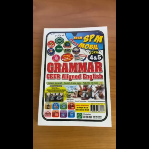 Buku Nota English Grammar Form 4 5 CEFR KSSM SPM Ringkasan Revisi Mobil