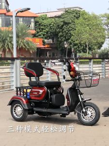 2023 รถไฟฟ้า3ลอ 600W รถสามล้อไฟฟ้า รถไฟฟ้าผู้ใหญ่ 3 ล้อ สกูตเตอร์ มอเตอร์ รถไฟฟ้าสามล้อ 3 ล้อ ราคา 4 กัน