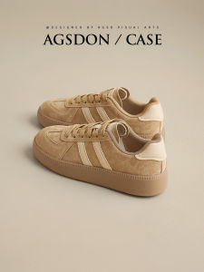 Agsdon | Stylish Pairing Brown Womens Training Shoes Thick Sole