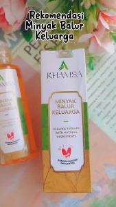 (Travel Size 20ml) Khamsa - Minyak Balur keluarga Daya Tahan Tubuh sarana terapi anak untuk nafsu makan lelap tidur cepat berbicara dan melatih kuat berjalan