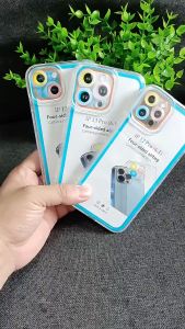 FOR iPhone 13 Pro Max Angel Eyes Camera Protection Clear Transparent Tpu Soft Case Back Cover