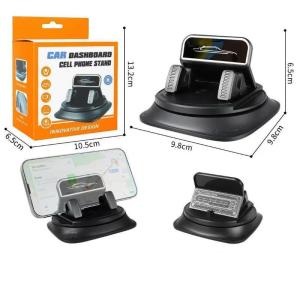 OUHOE | Car Dashboard Mobile Phone Fixer 360 Rotating Sticky Auto Phone Mount Stable Universal Car Mobile Phone Fixer Supplies