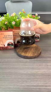 กาแฟพร้อมปรุงสำเร็จ 3 in1 พร้อมส่งจากไทย ผสม เอนไซม์ แอลคานิทีน ( 1 กล่อง 10 ซอง )