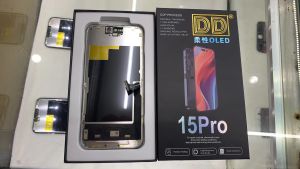 NO IC OLED Display For iPhone 13 14 15 13Pro 14Pro 15Pro Max 13promax 14plus LCD Solve Non-Genuine Screen Pop Up Problem