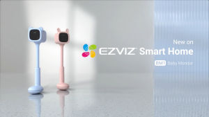 EZVIZ BM1 Wireless Battery-Powered Baby Monitor FHD 1080P WIFI IP Camera With Crying Detection Baby Activity Detection Out-of-Crib Alert Auto-Play Soothing Music All-Night Battery IR Clear Night Vision Wire-Free Setup Two-Way Talk