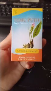 Kapsul Temu Putih | Toga Nusantara | 50 kapsul