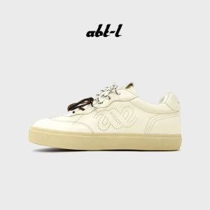Versatile Leather Thick-Soled Sneakers
