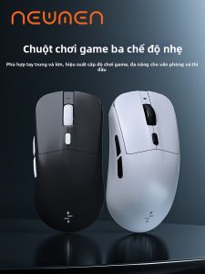 Chuột Không Dây Bluetooth 3 Chế Độ Nhẹ Cho Gaming Và Văn Phòng