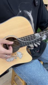 Kaysen K-C18 Top Solid กีต้าร์โปร่ง 41" Acoustic Guitar 41" พร้อมกระเป๋าหนา 20mm ปิ๊ก3อัน ประแจขันคอ