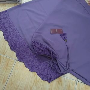 Telekung Classic Sulam Signature Aura -Free Woven bag