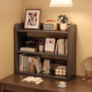 Solid Wood Multi-Use Bookshelf multi-layer