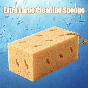 2x Big Sponge Block Honeycomb Type Car Cleaner Car Washer Macroporous Cleaning Cloth Absorbent Washing Coral Sponge Car Clean Tool