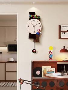 HAOJIUBUJIAN | Silent Retro Cartoon Wall Clock