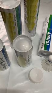 Amusi 300 Nylon Badminton Ball 1Roll-6Pcs 阿姆斯300尼龙羽毛球 1筒6粒装 M-3989