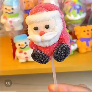 Christmas Jellyเยลลี่คริสต์มาส (ยกกล่อง 1 กล่อง 18 ชิ้น) มีหลายลาย เยลลี่รสผลไม้ ขนมเทศกาล ขนมคริสต์มาส  พร้อมส่ง