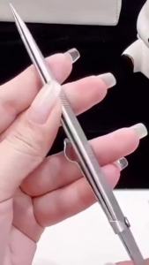 Bộ Nhíp Chính Xác Bằng Thép Không Gỉ Đầu Nhọn Khóa Trượt Tay Cầm Điều Chỉnh Được Dùng Cho Sửa Chữa Điện Tử Điện Thoại Trang Sức Làm Đồ Thủ Công.