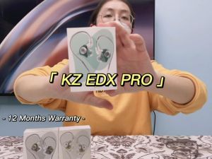 KZ EDX/EDX Pro Dynamic In Ear Earphone Orignial 1DD HIFI In Ear Earphon Gaming Earphone With Mic