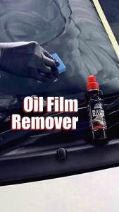 SharkWax Car Glass Polishing Compound Oil Film Remover Glass Polishing Stain Cleaner Glass Oil Film Stain Remover