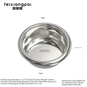 TIMEMORE | Coffee Extraction Powder Bowl Stainless Steel