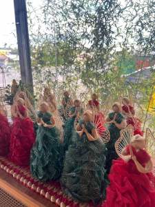 Abaca Angel Christmas ornaments