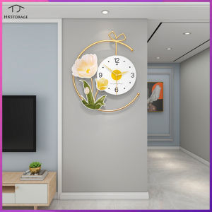 HKStorage Hiện đại và đồng hồ sáng tạo treo tường phòng khách lối vào trang trí phông nền nhà hàng nghệ thuật đồng hồ thời trang và đồng hồ đơn giản