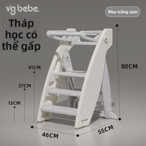 VGBEBE | Tháp Học Tập Gấp Được Cho Trẻ