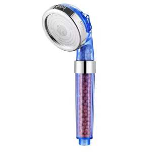 High Pressure Spa Shower Head Water Saving Handheld Rainfall Bathroom Accessories Anion Filter Shower