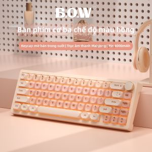 B.O.W | Wireless Bluetooth Mechanical Keyboard and Mouse Set Silent