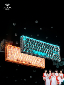 AULA-MOJING | Magnetic Switch Transparent Mechanical Wireless Gaming Keyboard