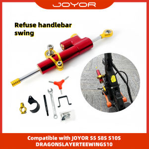 Steering Damper Kit Refuse Death Wobble Handlebar Swing for JOYOR Scooter JOYOR S5 S8S S10S DRAGON SLAYER TEEWING S10