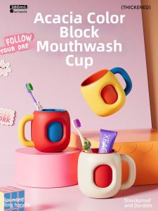 TAOXIAOHE | Creative Double-layer Thickened Toothbrush Cup