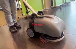 Shengyik Walk Behind Small Floor Scrubber