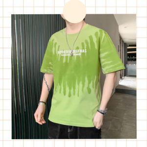 เสื้อผู้ชายสไตล์เกาหลี เสื้อผู้ชายสีพื้น สกรีนลายมัดย้อม สีละมูนละไมมากกก ใส่ได้ทุกโอกาส ไม่ซ้ำใคร ผ้านิ่ม ใส่สบาย แมทช์ได้ทุกลูก เสื้อ LHSunday ขายดี ⚔️