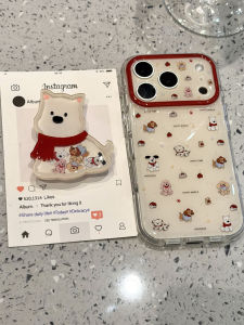 Ốp Lưng iPhone Hình Thú Đáng Yêu có Chân Đứng