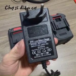 Sạc Pin 21v 2A | Sạc Pin Makita Hitachi 5 Cell 10 Cell Xài Chung Hàng TỐT