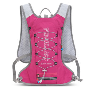 กระเป๋าเป้สะพายหลังวิ่ง ปั่นจักรยาน น้ำหนักเบา ระบายอากาศได้ดี สำหรับผู้ชายและผู้หญิง กระเป๋าใส่น้ำ หมวก กระเป๋าใส่เสื้อผ้า กระเป๋าสะพายไหล่แบบลำลอง