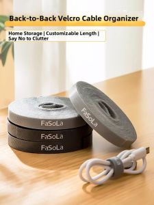 Magic Tape Wire Organizer Self Adhesive